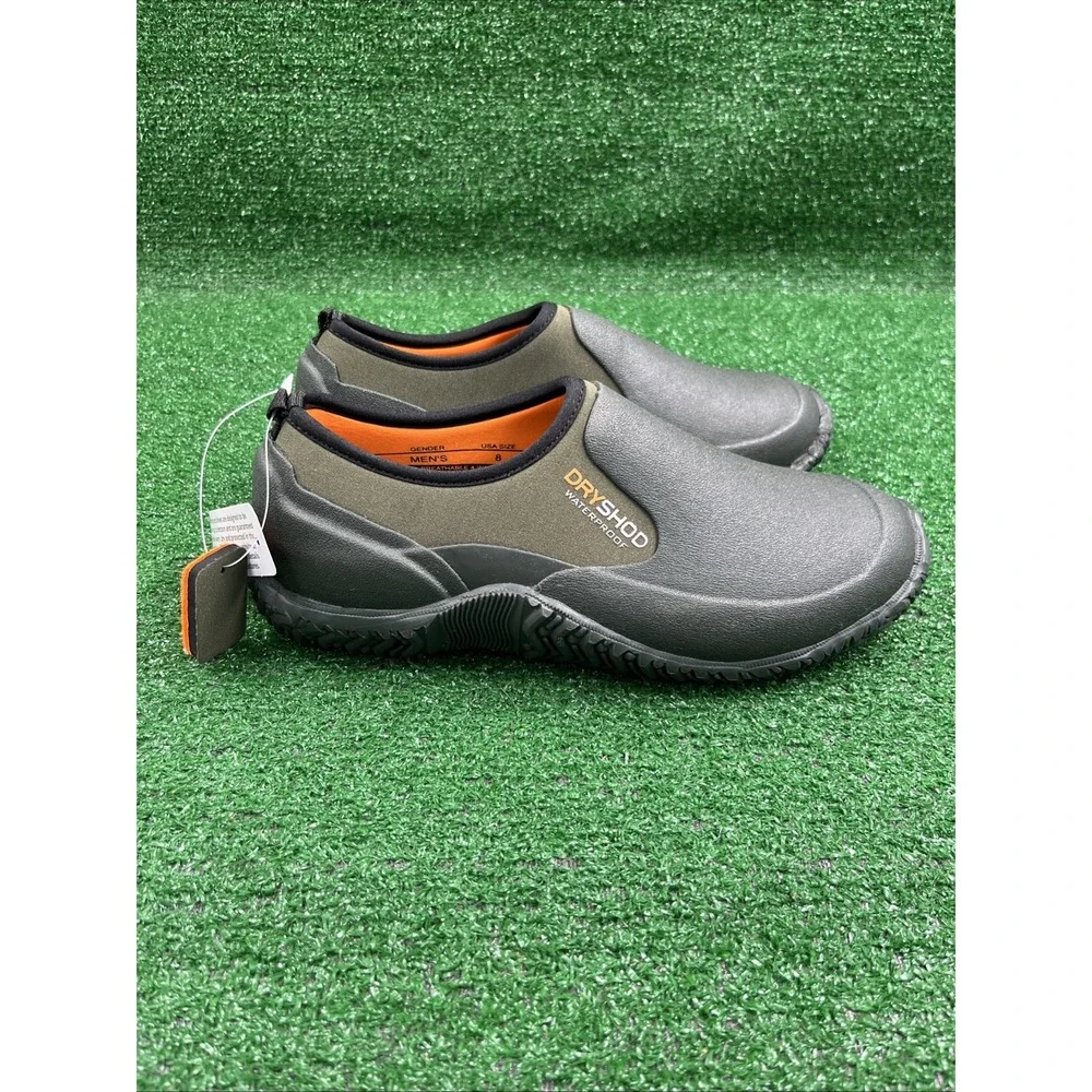 Dryshod Men's Legend Mossy/Gray Waterproof Camp Shoe LGD-MS-MS Size 8 New In Box